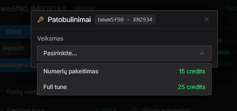 Automobilio patobulinimai 1
