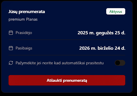 Prenumeratos planai 2